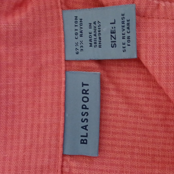 Blassport Coral Blouse - Picture 8 of 8